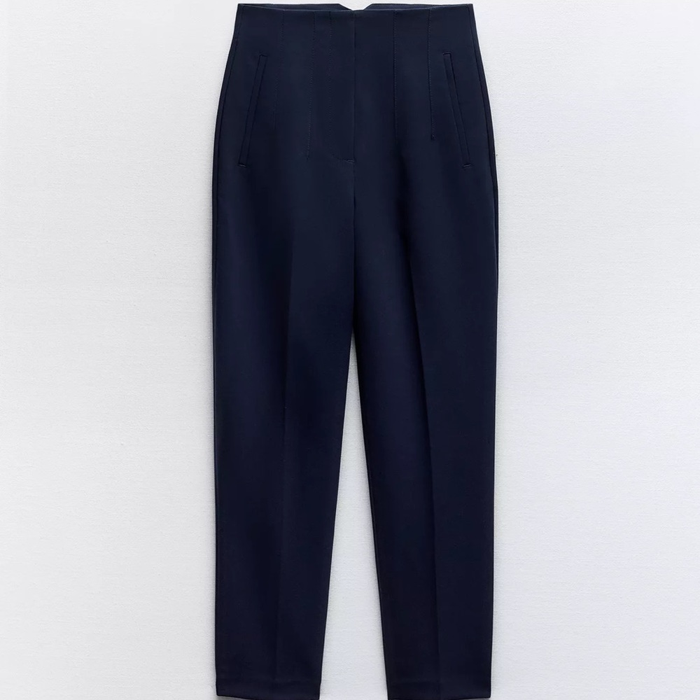 Zara - pants with a high waiste